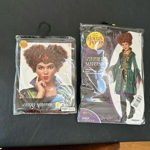 Winifred Sanderson Costume and Wig - worn nice, excellent condition